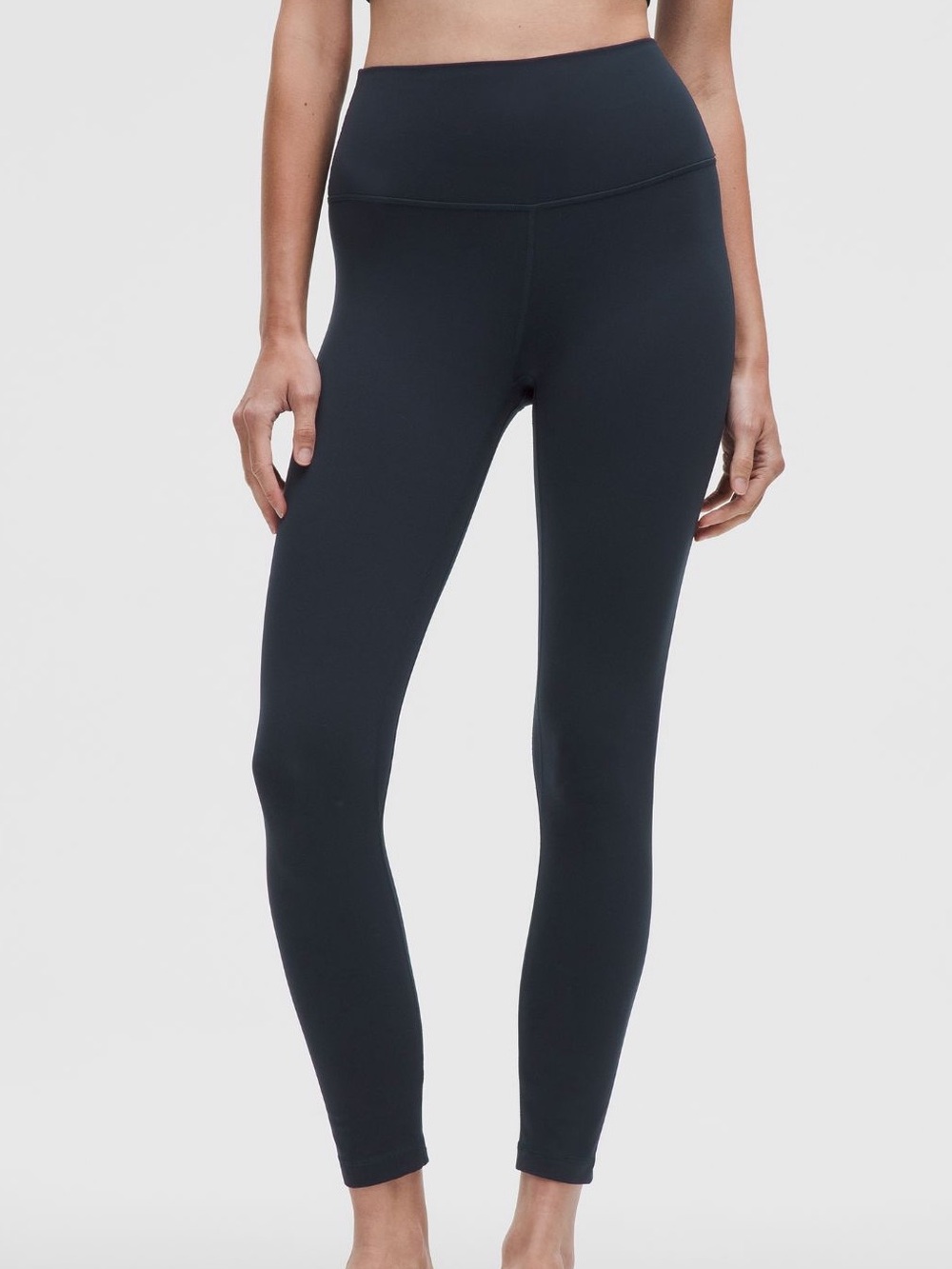 Lululemon high waist align legging high raise pants 25” size 4 true navy